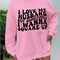 I Love My Husband but Sometime SweatShirt Crewneck Pullovers Trendy Loose Fit Tops Fabric Round Neck Christmas, Christmas gift, gift. product 1